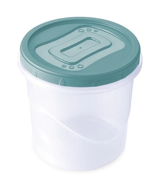 Pote Plástico Redondo 1,8l Plasútil Clic