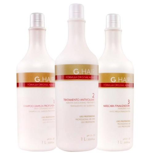 Inoar Ghair Escova Alema Progressiva 3x1 Litro G Hair Inoar