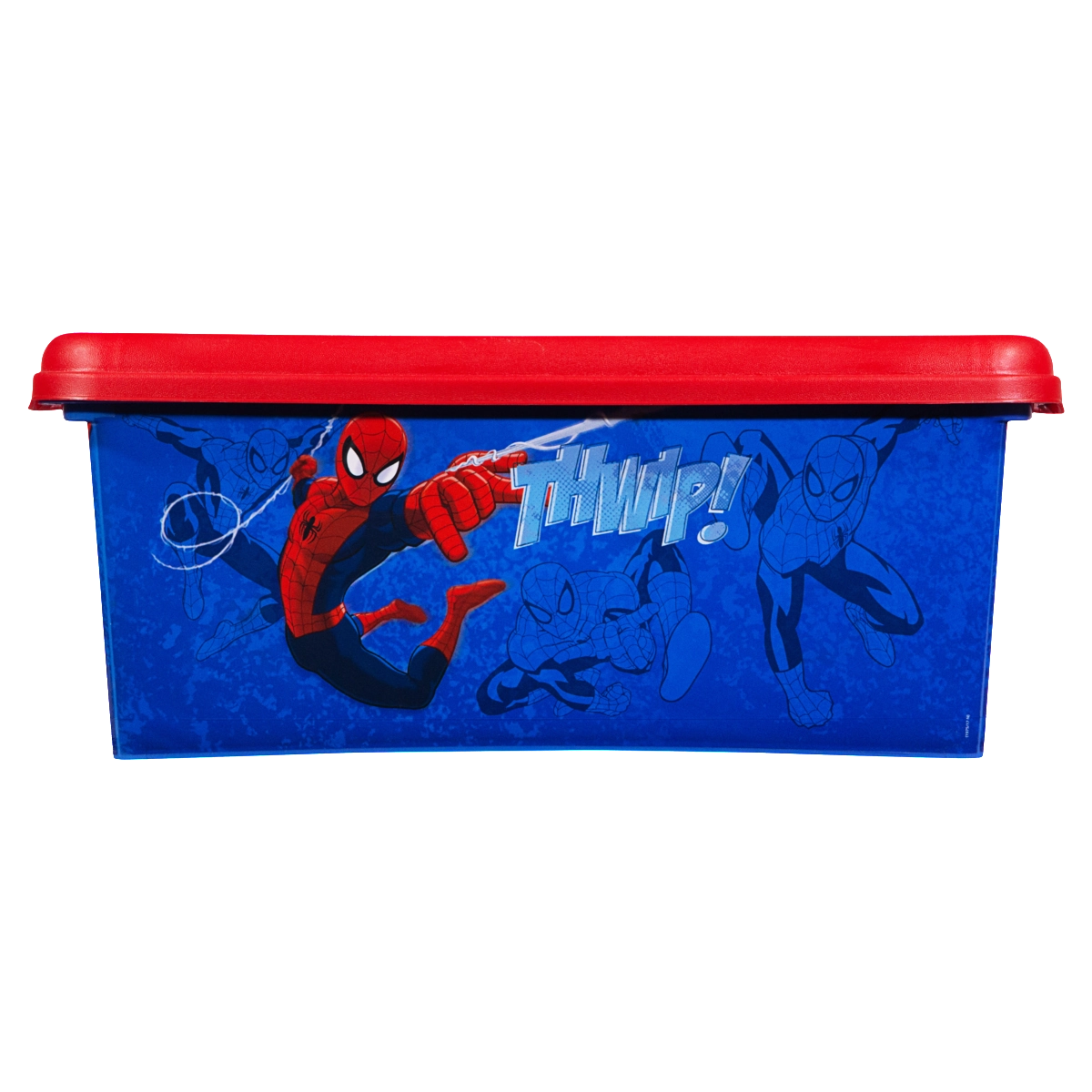 Caixa Organizadora Homem Aranha 4,2l Plasútil 293mm X 181mm X 118mm