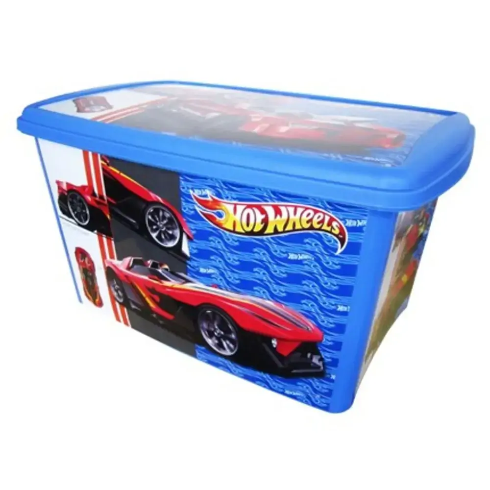 Caixa 46lts Hot Wheels Plasutil