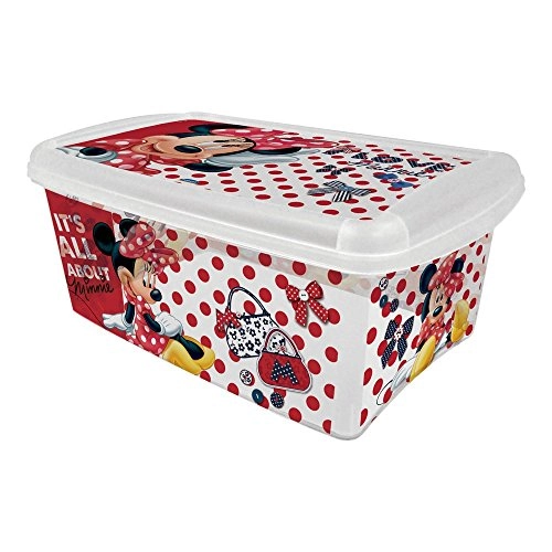 Caixa Plasutil Baixa Minnie
