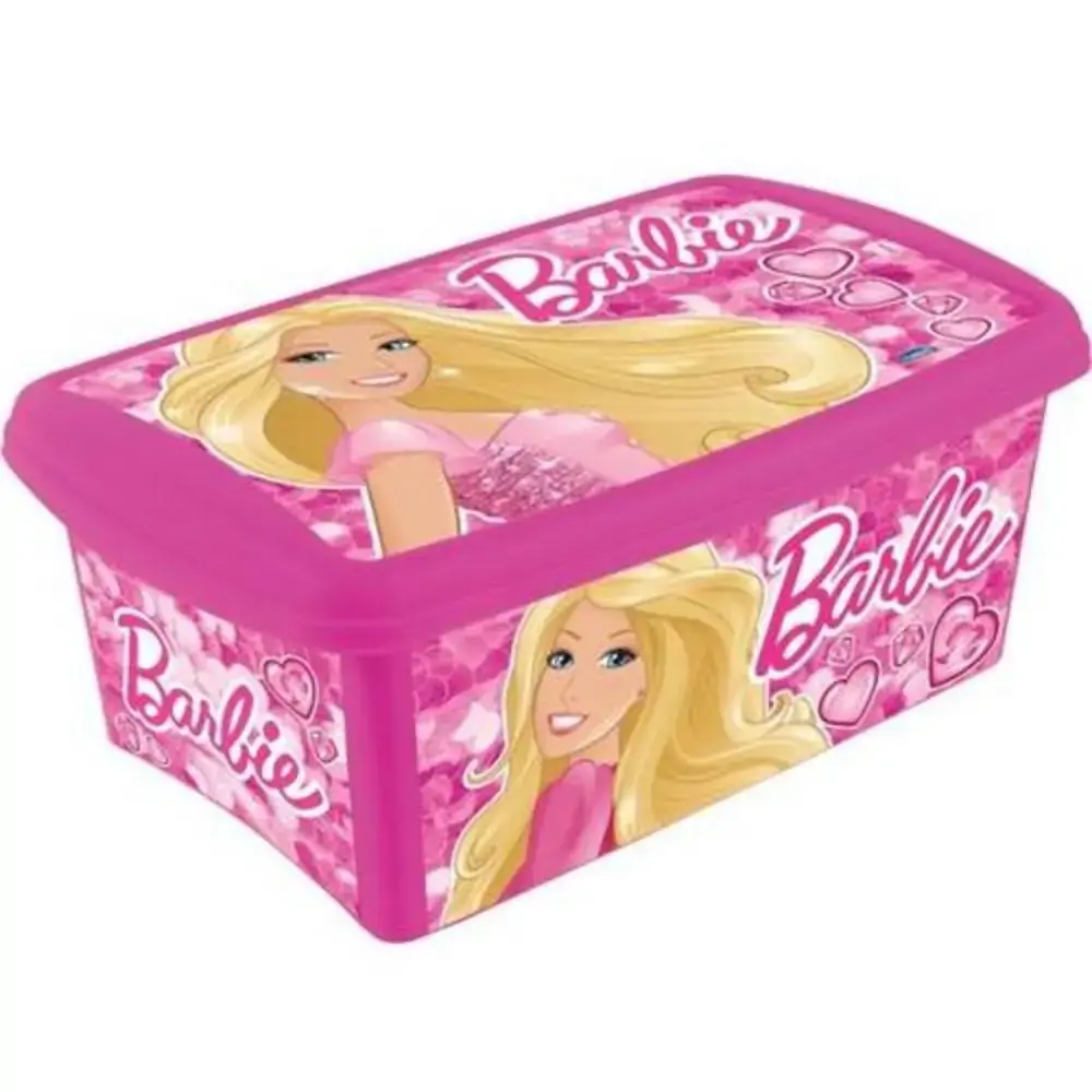 Caixa Plasutil Baixa Barbie