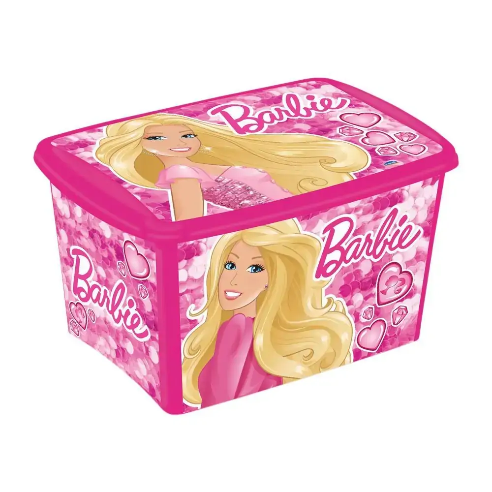 Caixa 46lts Barbie Plasutil