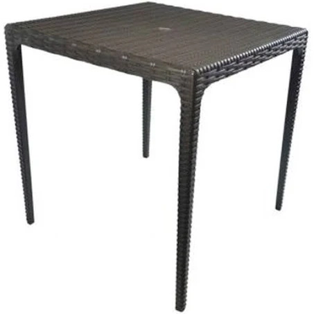 Mesa Casabella Rattan Marrom