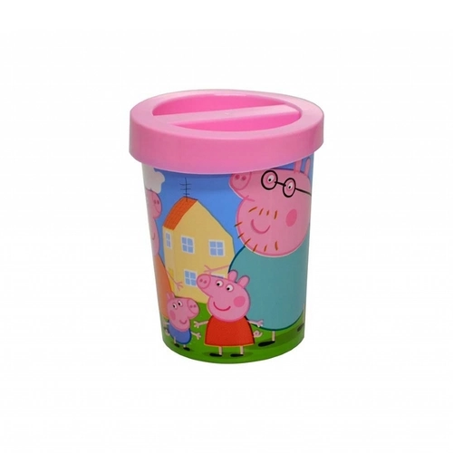Porta Cotonete E Algodão Peppa Pig Plasútil
