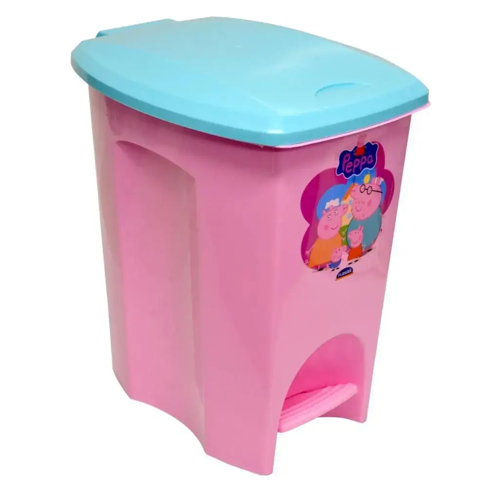 Lixeira Pedal Plasutil Peppa