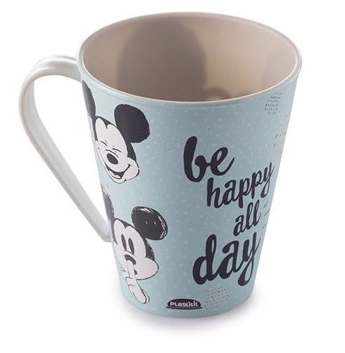 Caneca Plasutil 360ml Mickey Baby