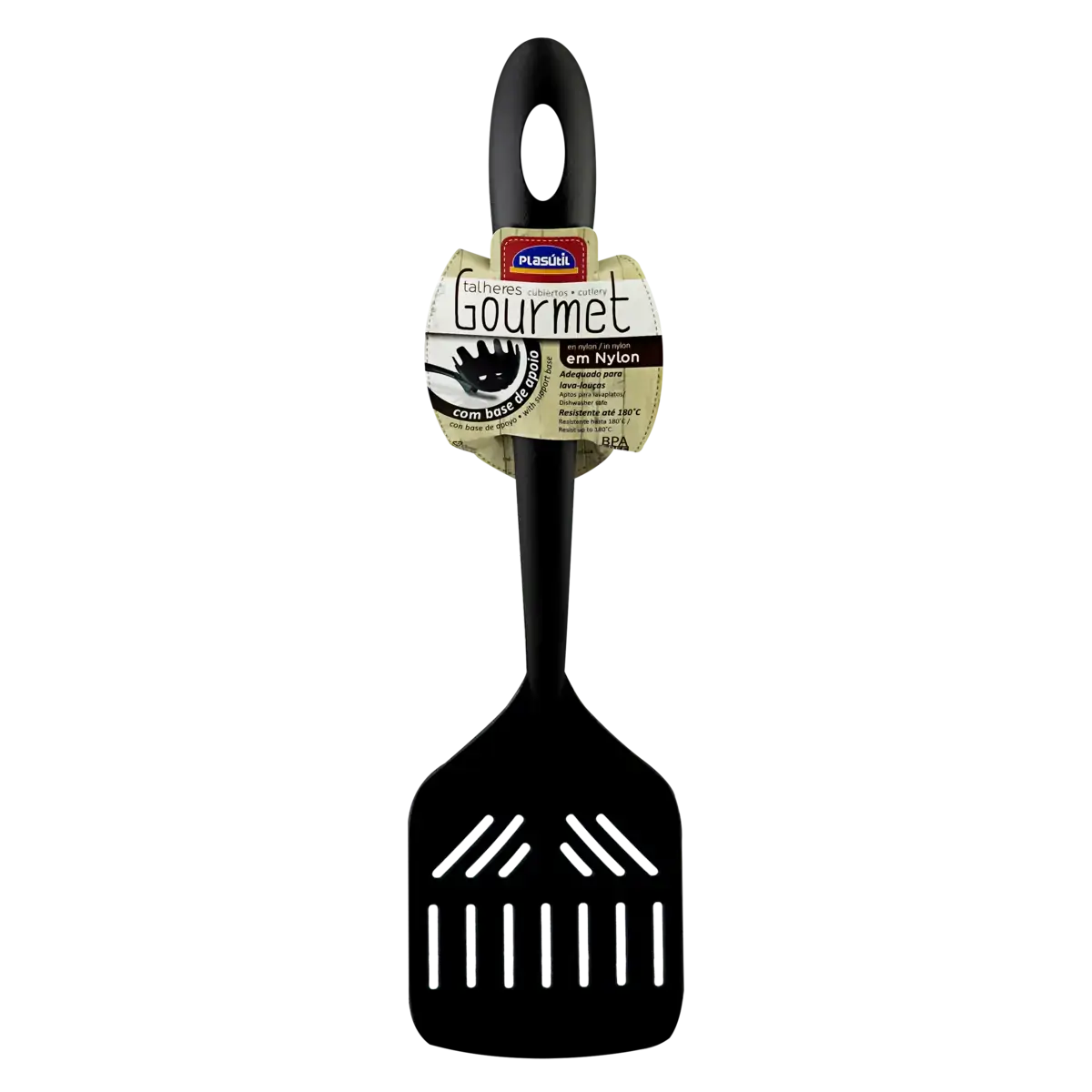 Espátula Preta Plasútil Gourmet