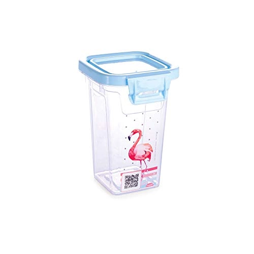 Porta Mantimentos Plasutil 420ml Duo Red 6779