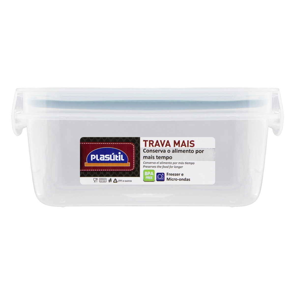 Pote Trava Mais PLASÚTIL 910ml