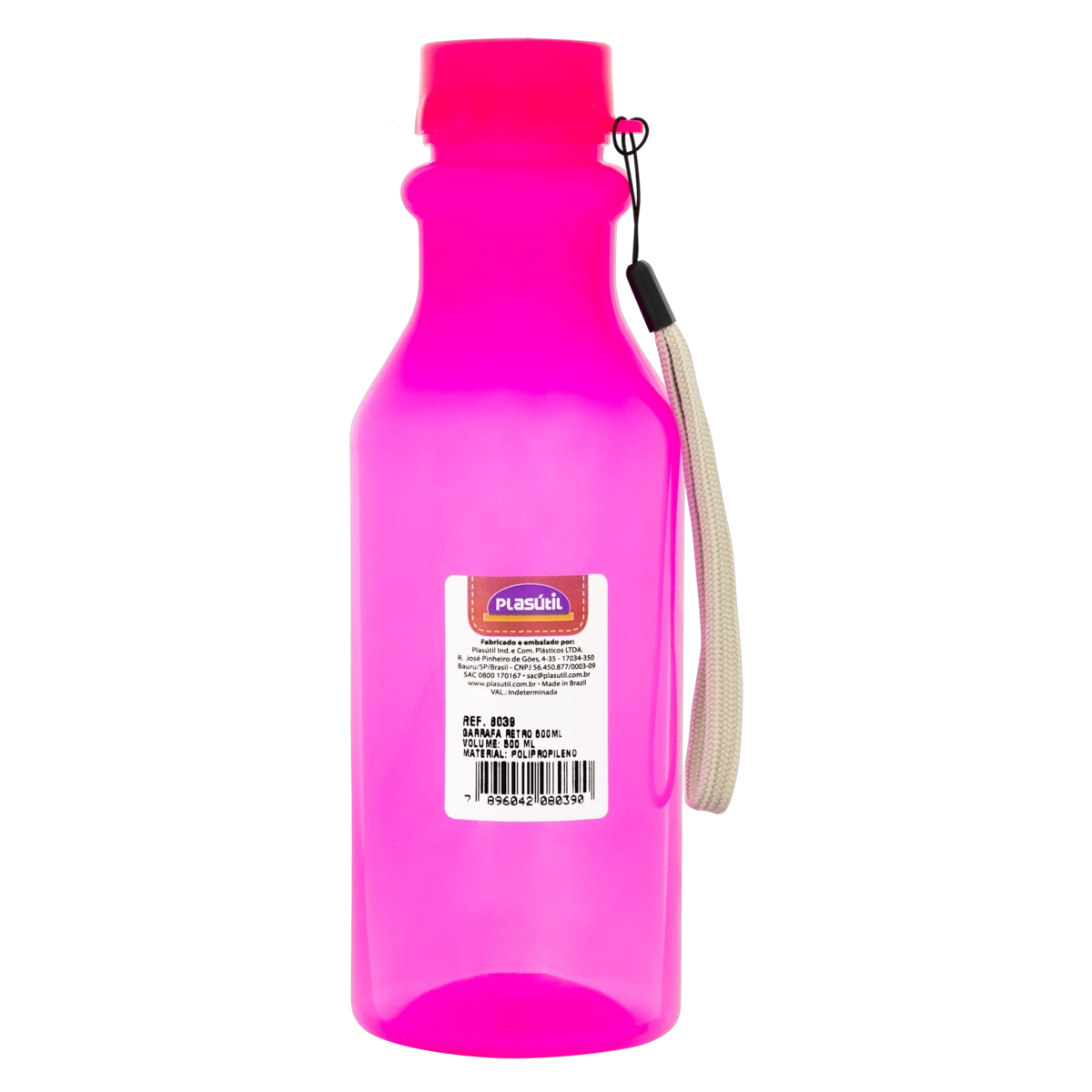 Garrafa 500ml Plasútil Retrô