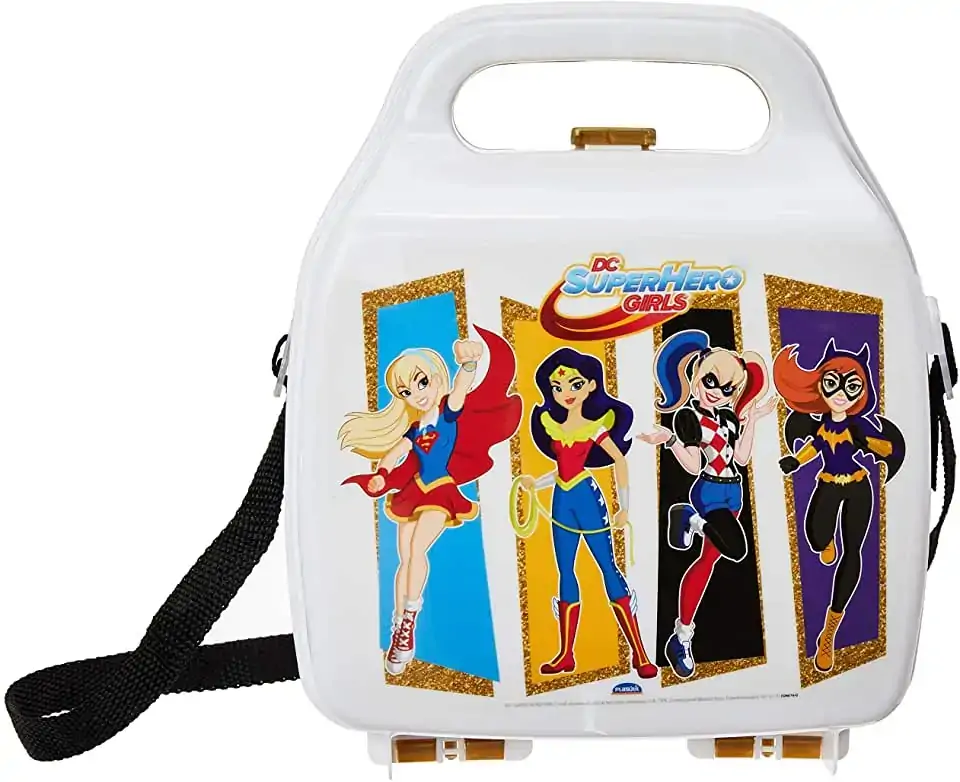 Lancheira Plasutil Super Hero Girls