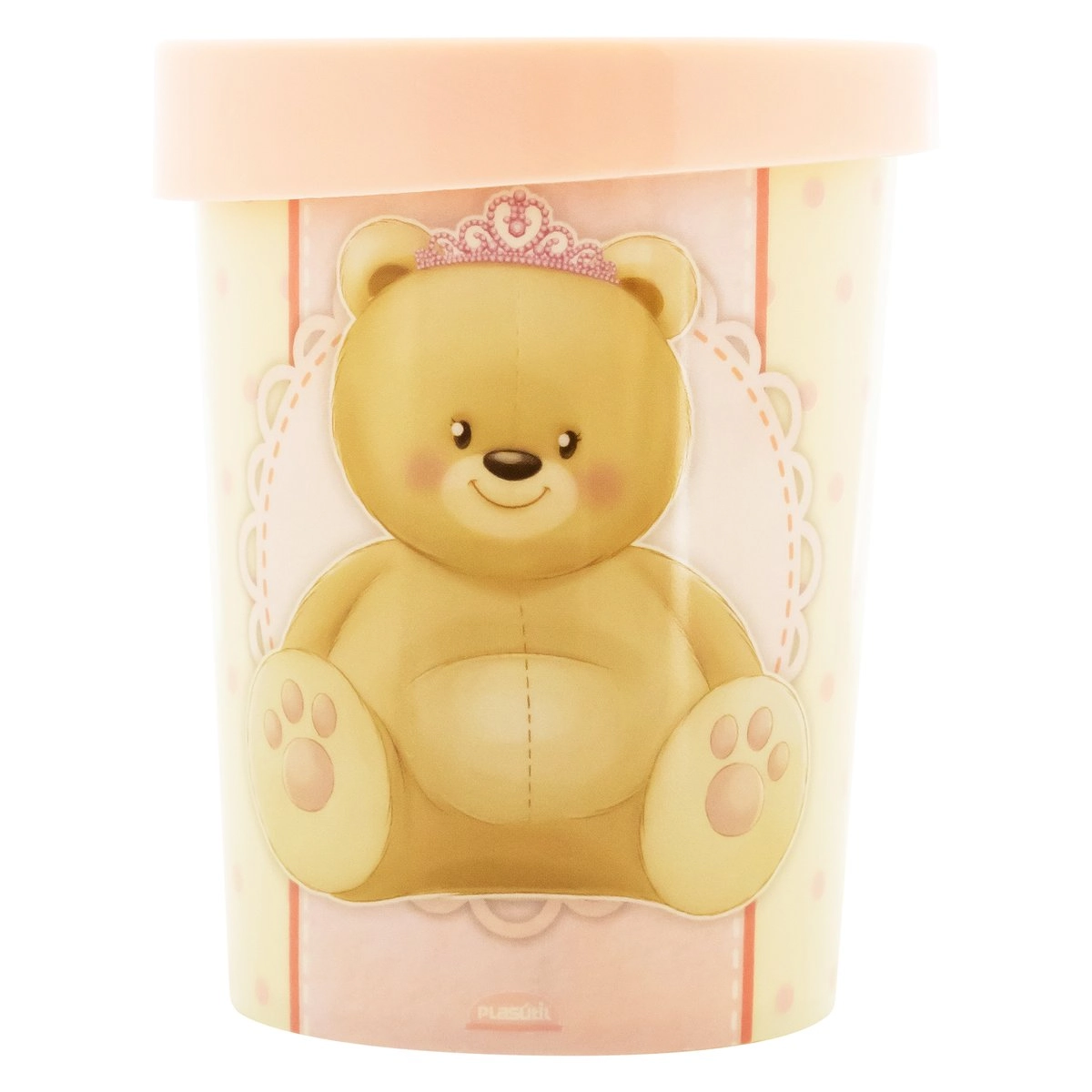 Porta Cotonete Ursa Plasútil