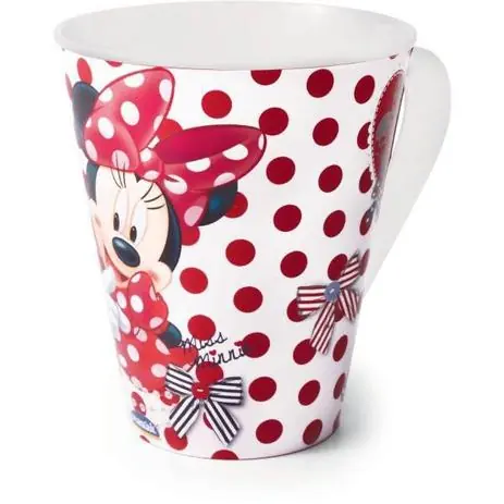 CANECA PLAST MINNIE PLASUTIL 360ML