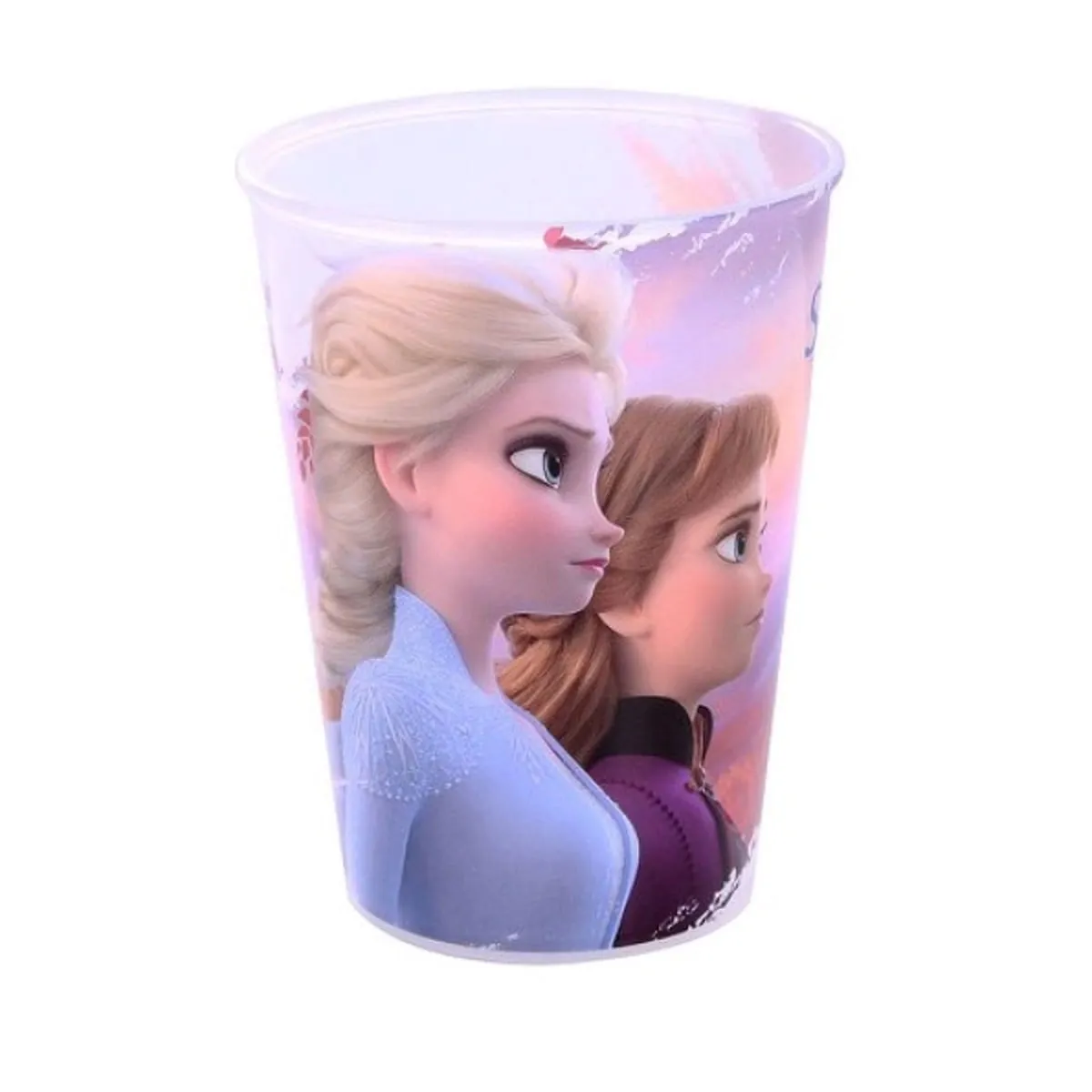 Copo Frozen Plástico 320ML Ideal Para Festas Temáticas com Excelente Acabamento e Cores Vivas, Plasútil 8293 - 128295