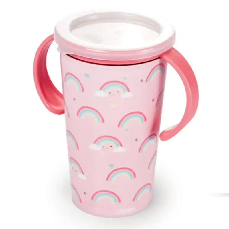 Copo Plasutil Magic 280ml Succao Rosa