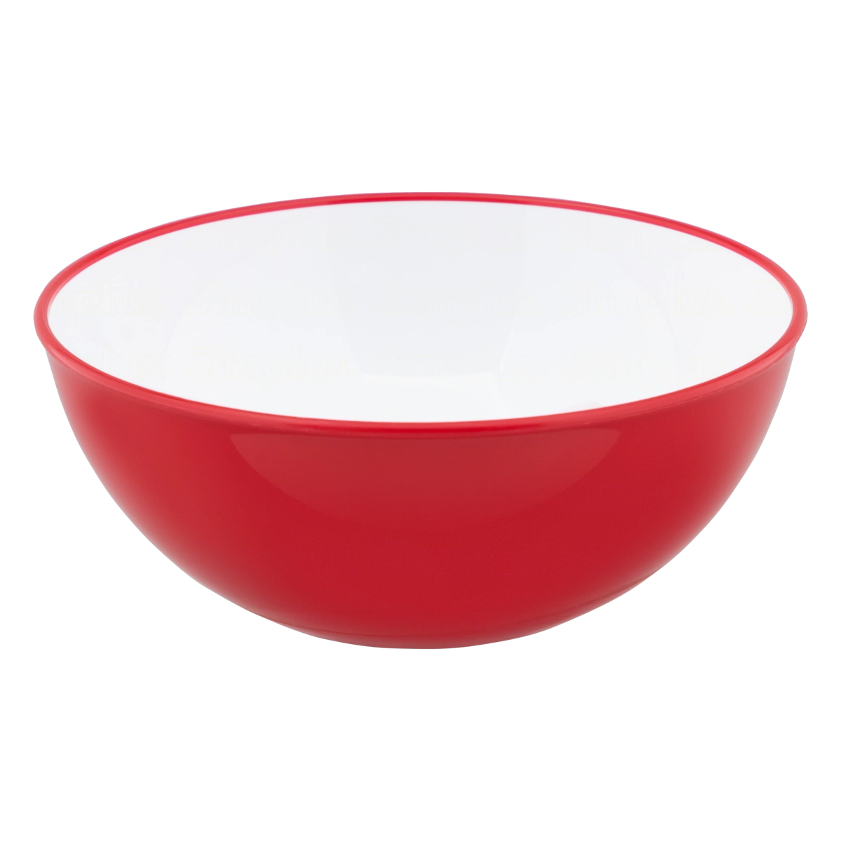 Bowl Vermelho Intenso 850ml Plasútil Duo 360°