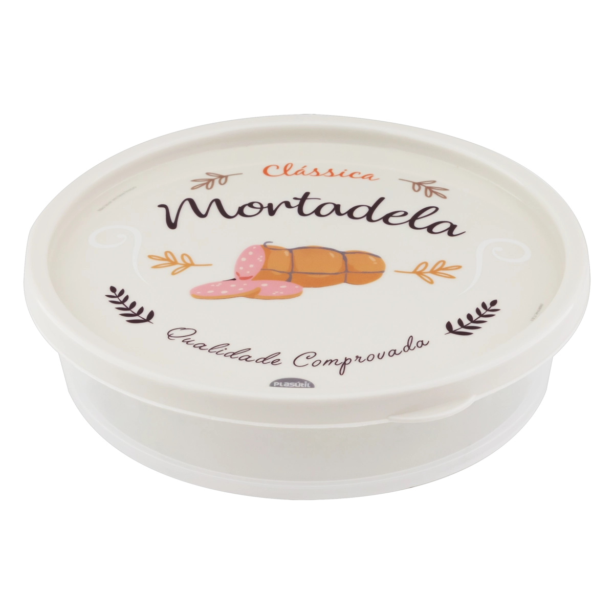Porta Mortadela Lettering 750ml Plasútil