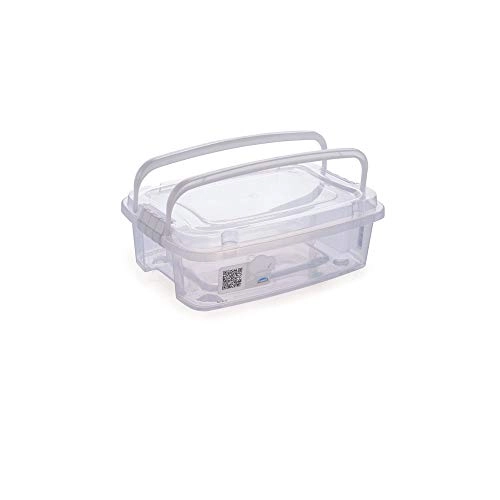 Gran Box Plasutil 850ml Transp.baixa C/trava