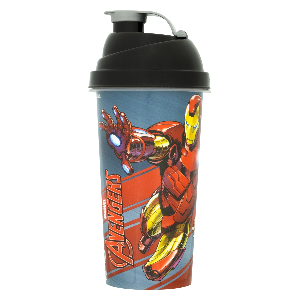 Shakeira Infantil Avengers Homem De Ferro 580ml Plasútil