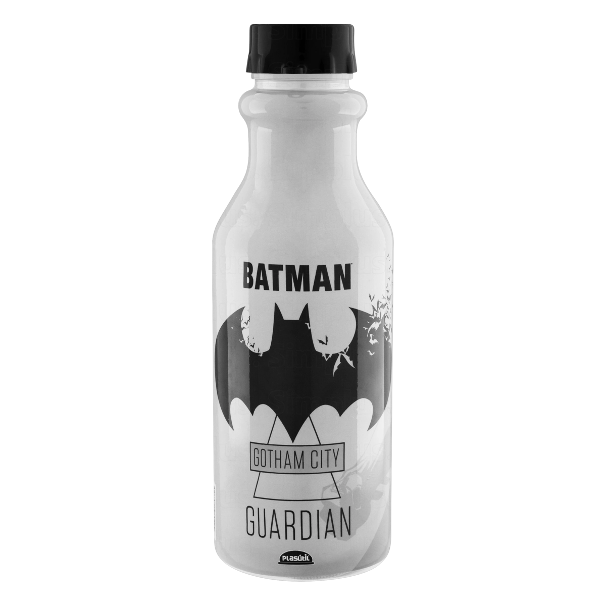 Garrafa Batman 500ml Plasútil Retrô
