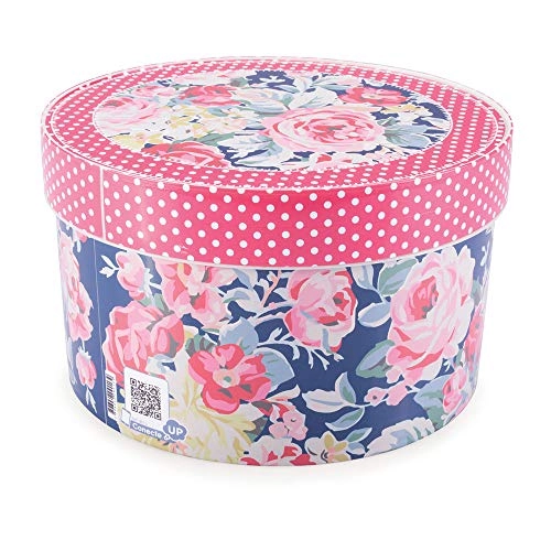 Caixa Redonda Plasutil 2.7lt Floral