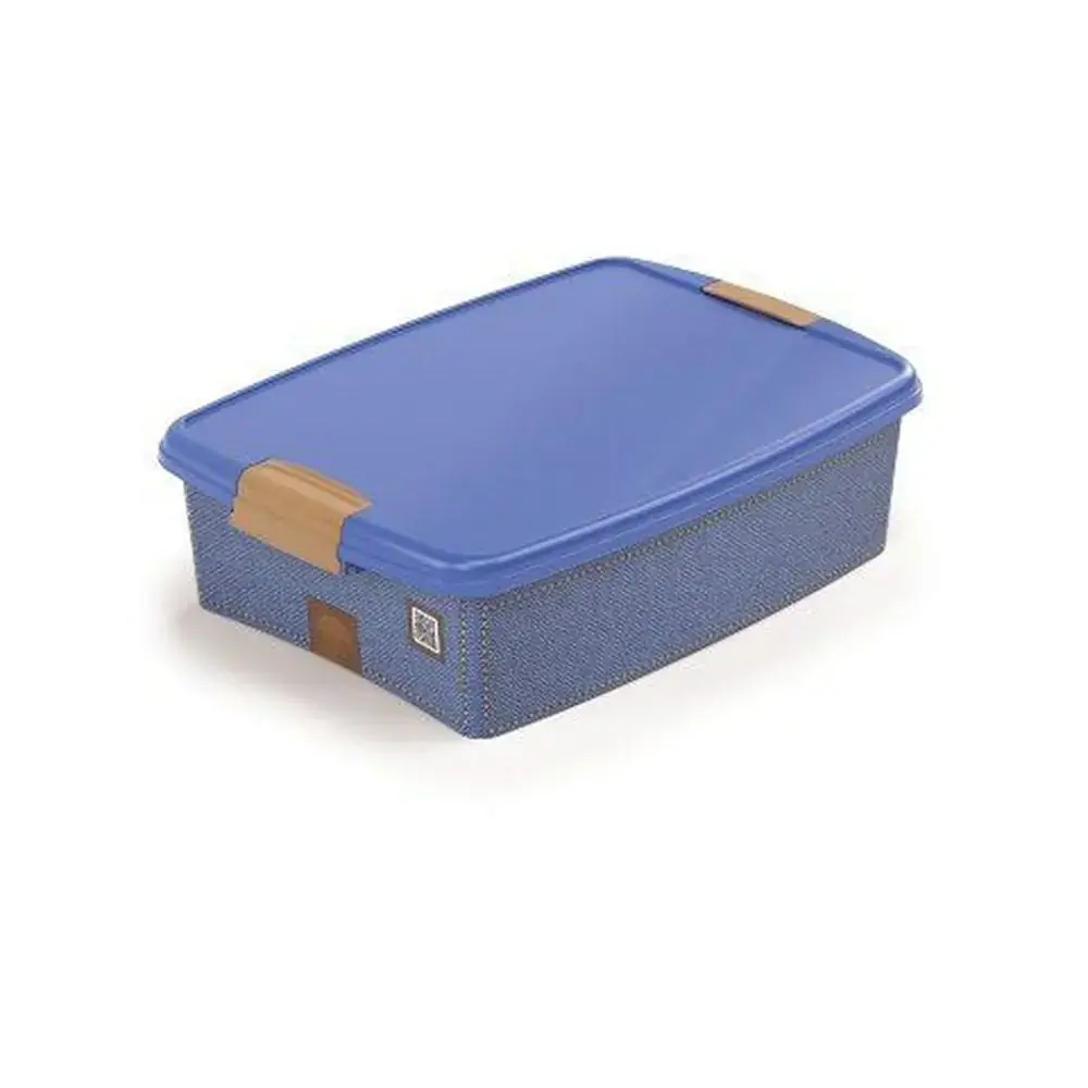 Caixa Plasutil 9.2lt Jeans Baixa C/trava