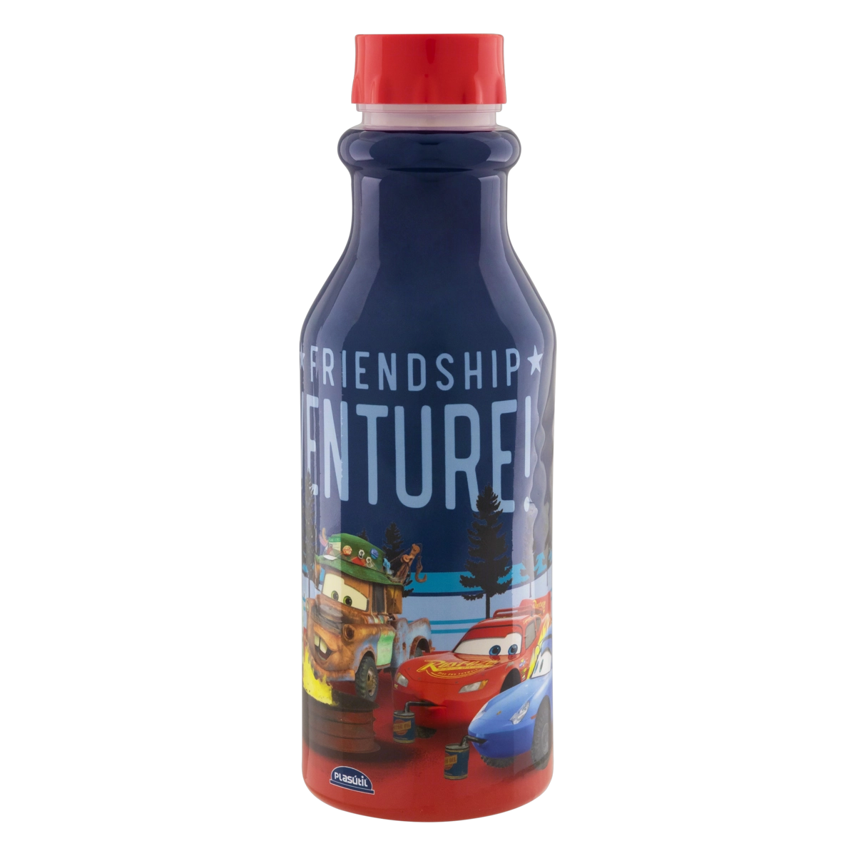 Garrafa Carros 500ml Plasútil Retrô