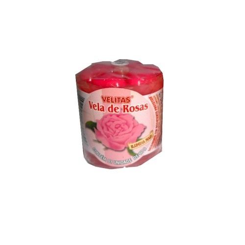 Vela Aromatizada De Rosas Velitas 60g