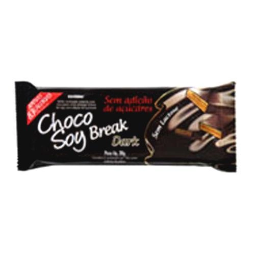 Chocolate De Soja Choco Soy Break Dark 38g Olvebra