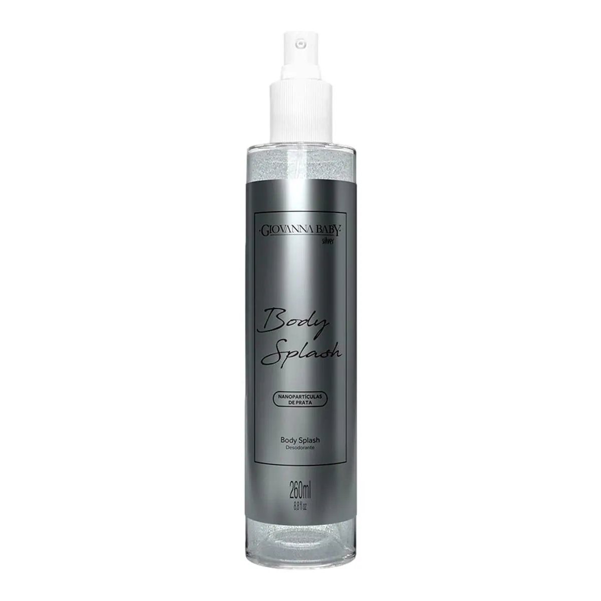 Desodorante Body Splash Silver Giovanna Baby Frasco 260ml Spray