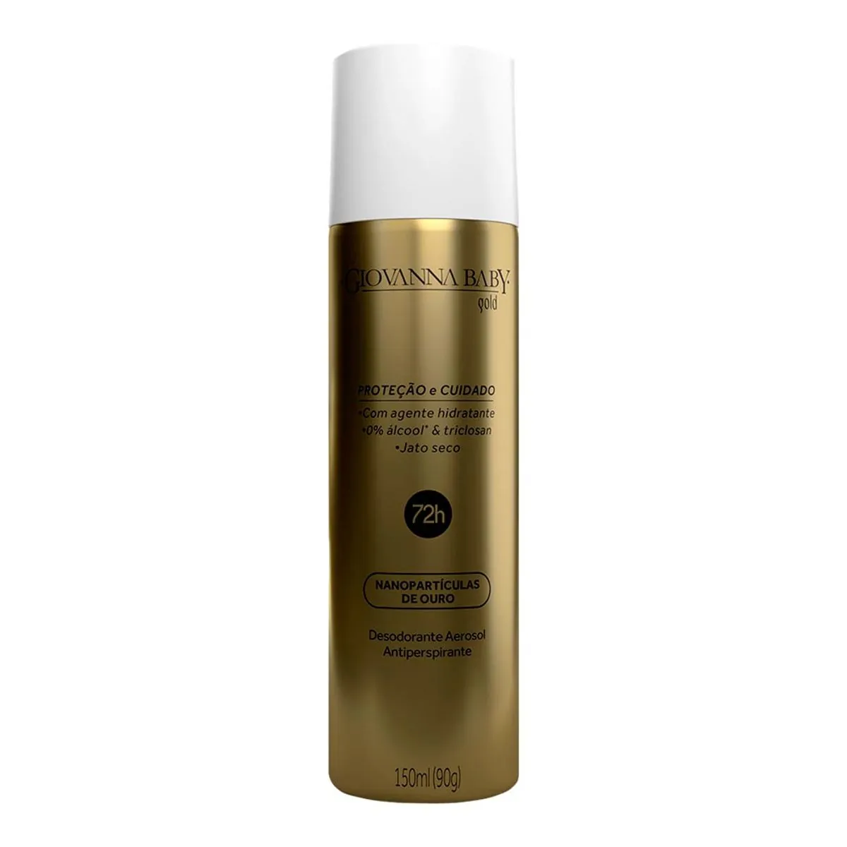 Desodorante Aerossol Antiperspirante Gold Giovanna Baby 150ml Spray