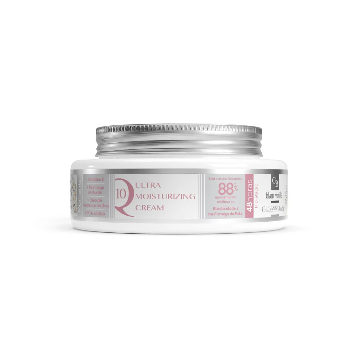 Creme Hidratante Q10 + Vitamina E Giovanna Baby Moments Blanc Vanilla