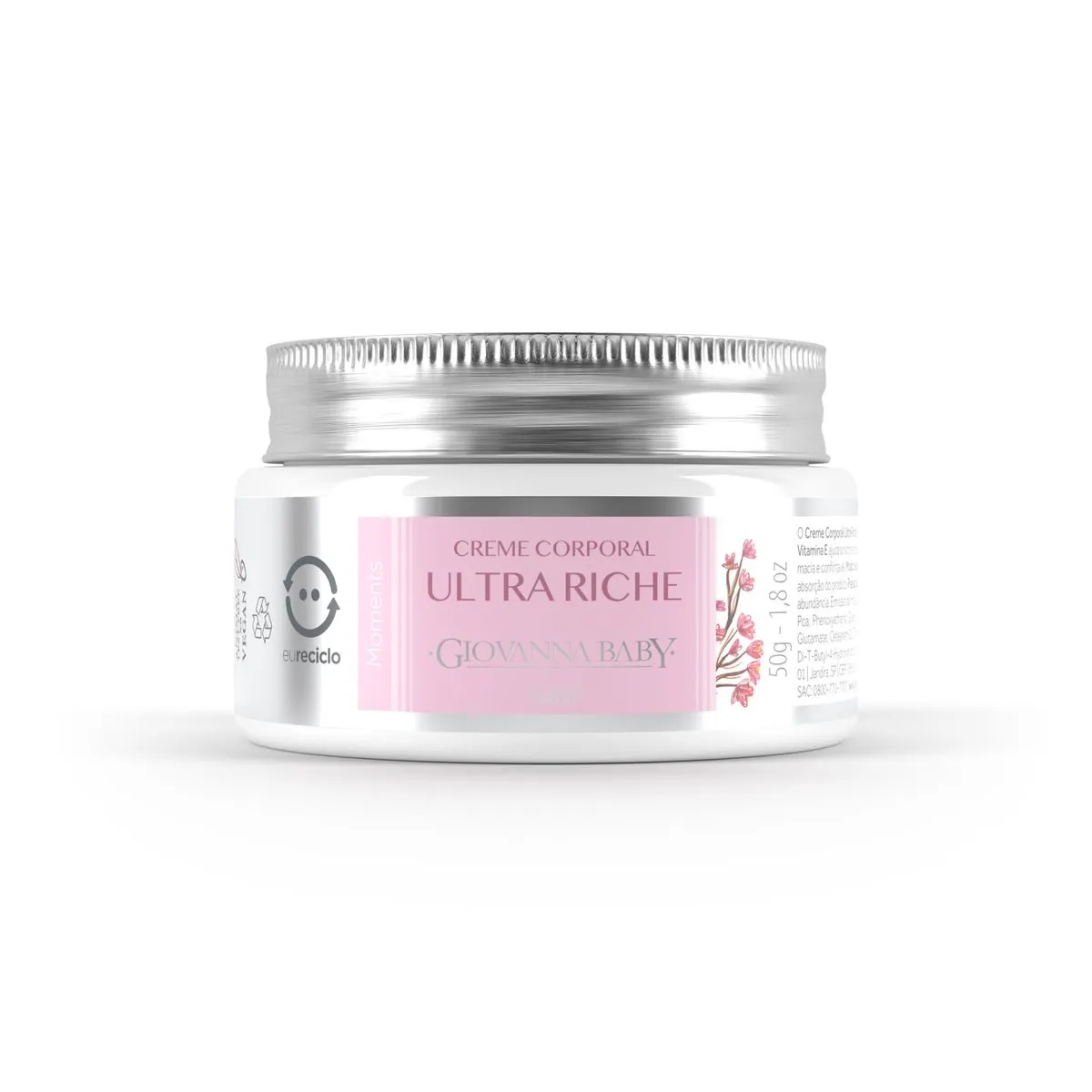 Creme Ultra Riche Giovanna Baby Moments Classic 50gr