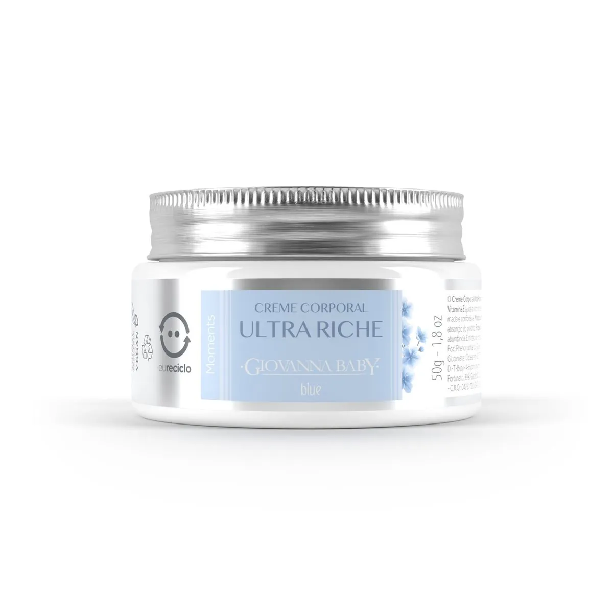 Creme Ultra Riche Giovanna Baby Moments Blue 50gr