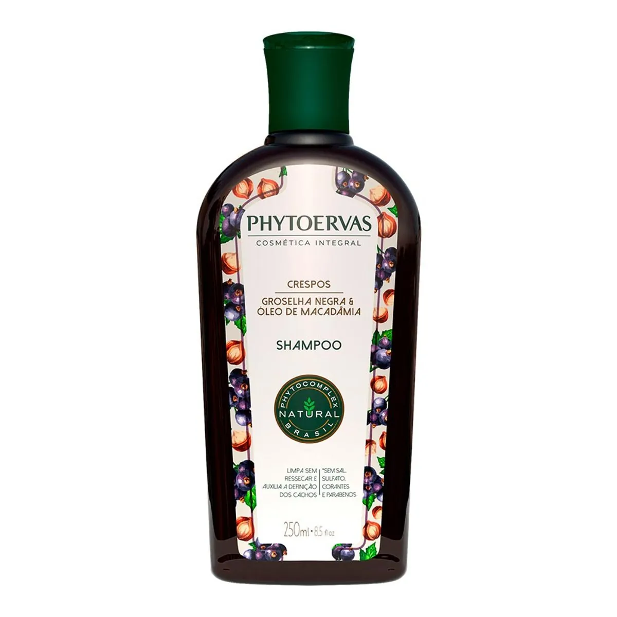 Shampoo Phytoervas Crespos Frasco 250ml