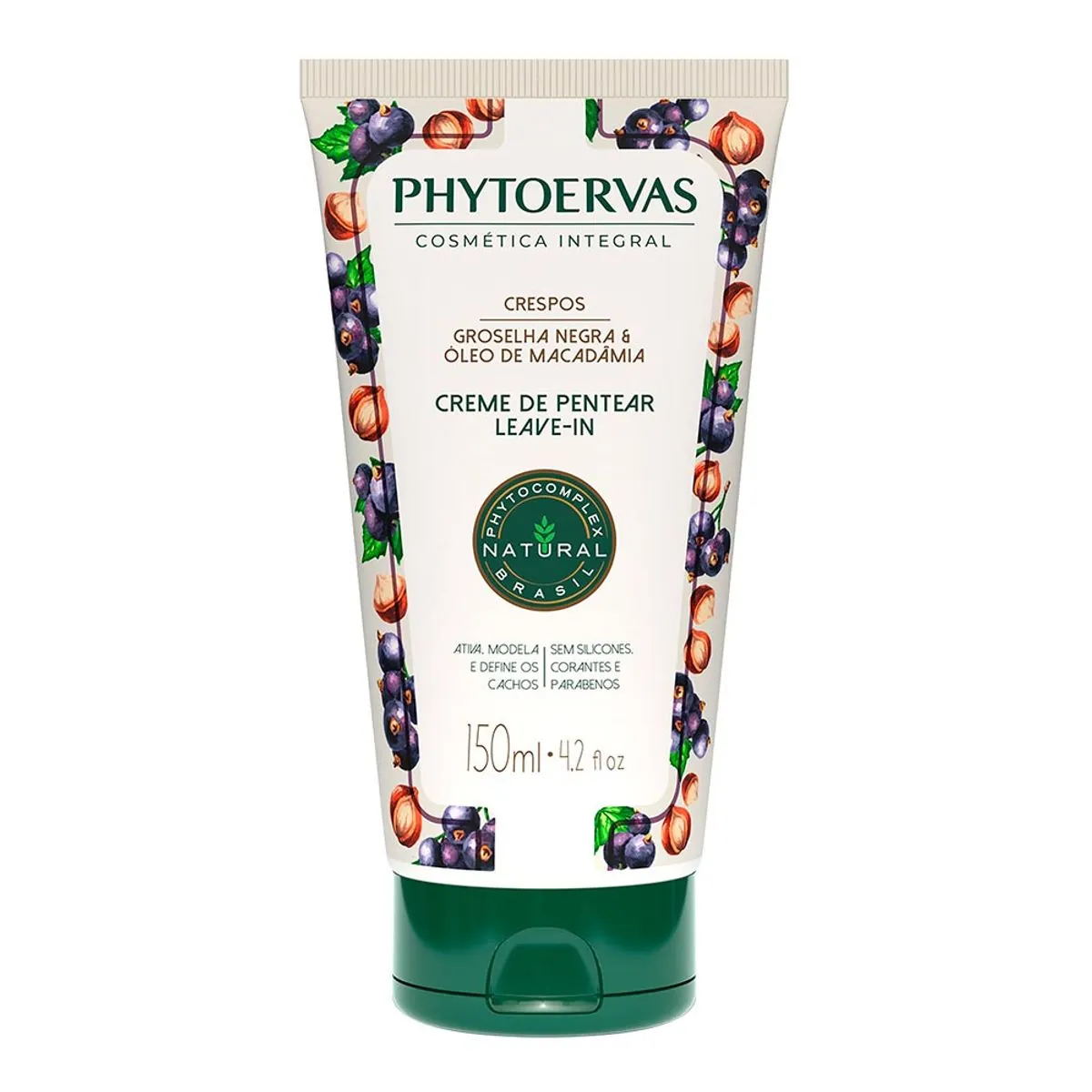 Creme Para Pentear Phytoervas Crespos Bisnaga 150ml