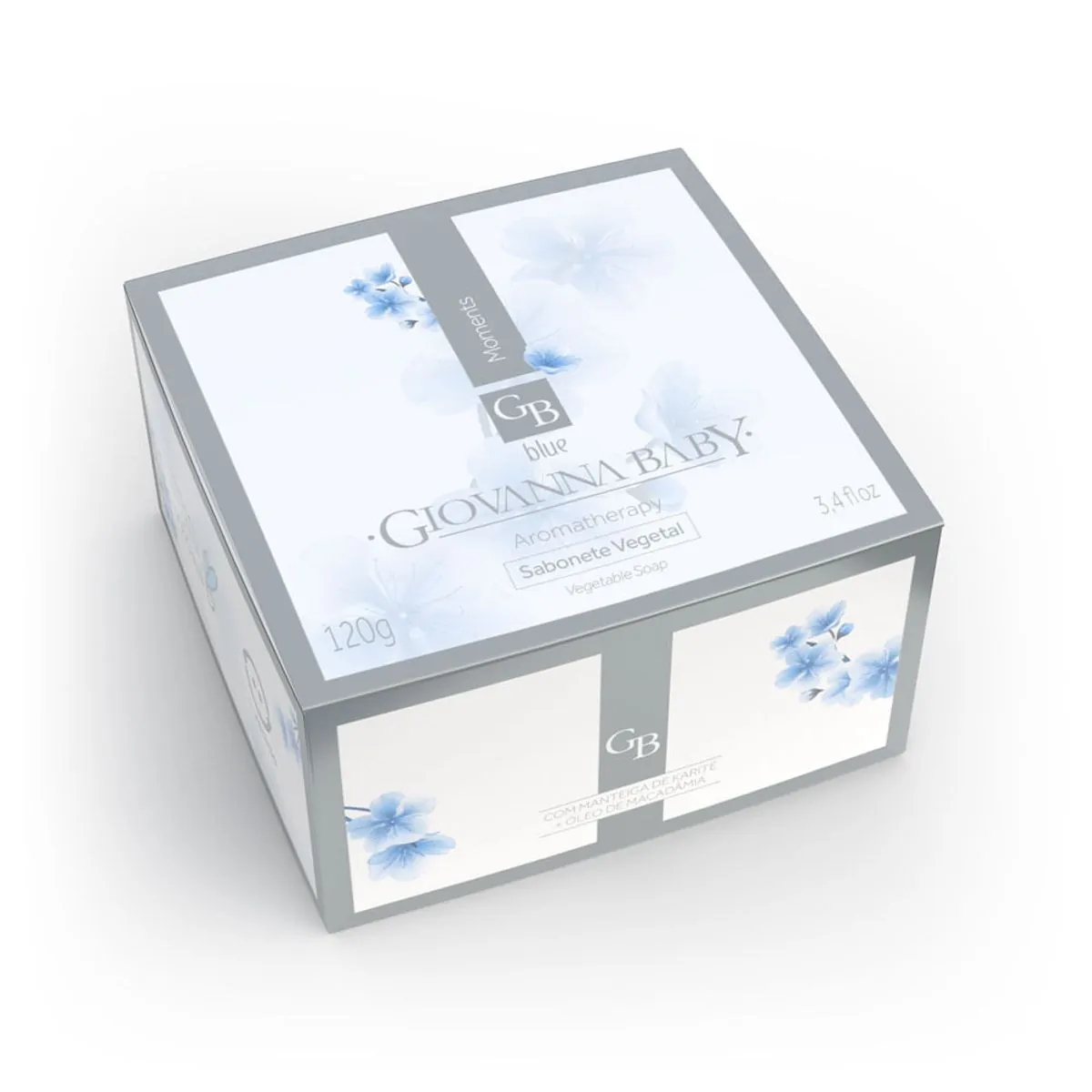 Sabonete em Barra Vegetal Blue Giovanna Baby 120G