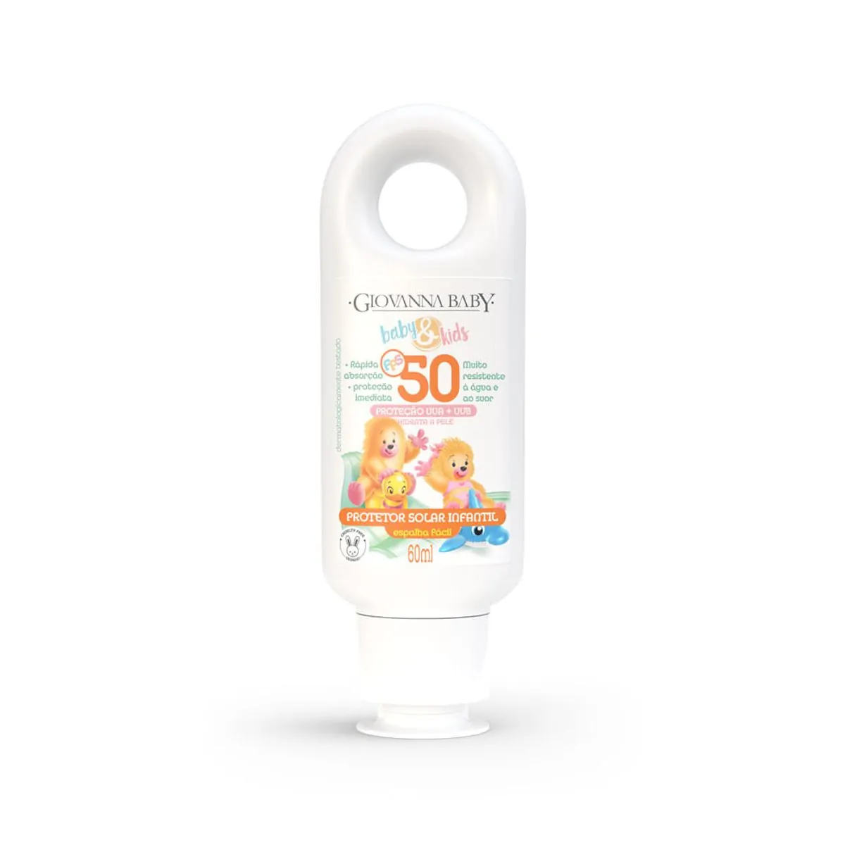Protetor Solar Fps 50 Giovanna Baby Kids Bisnaga 60ml