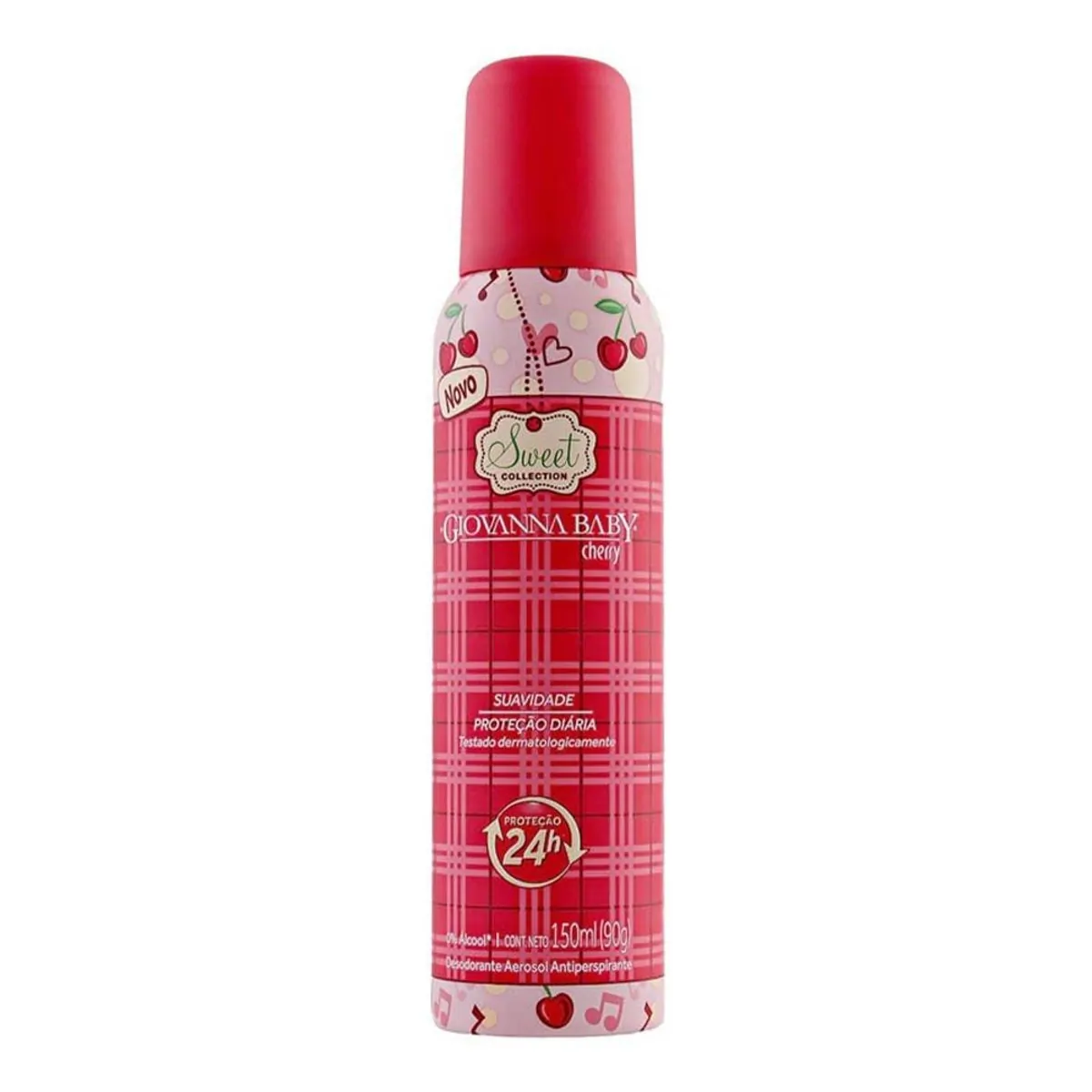 Desodorante Giovanna Baby Cherry Aerosol Feminino 150ml