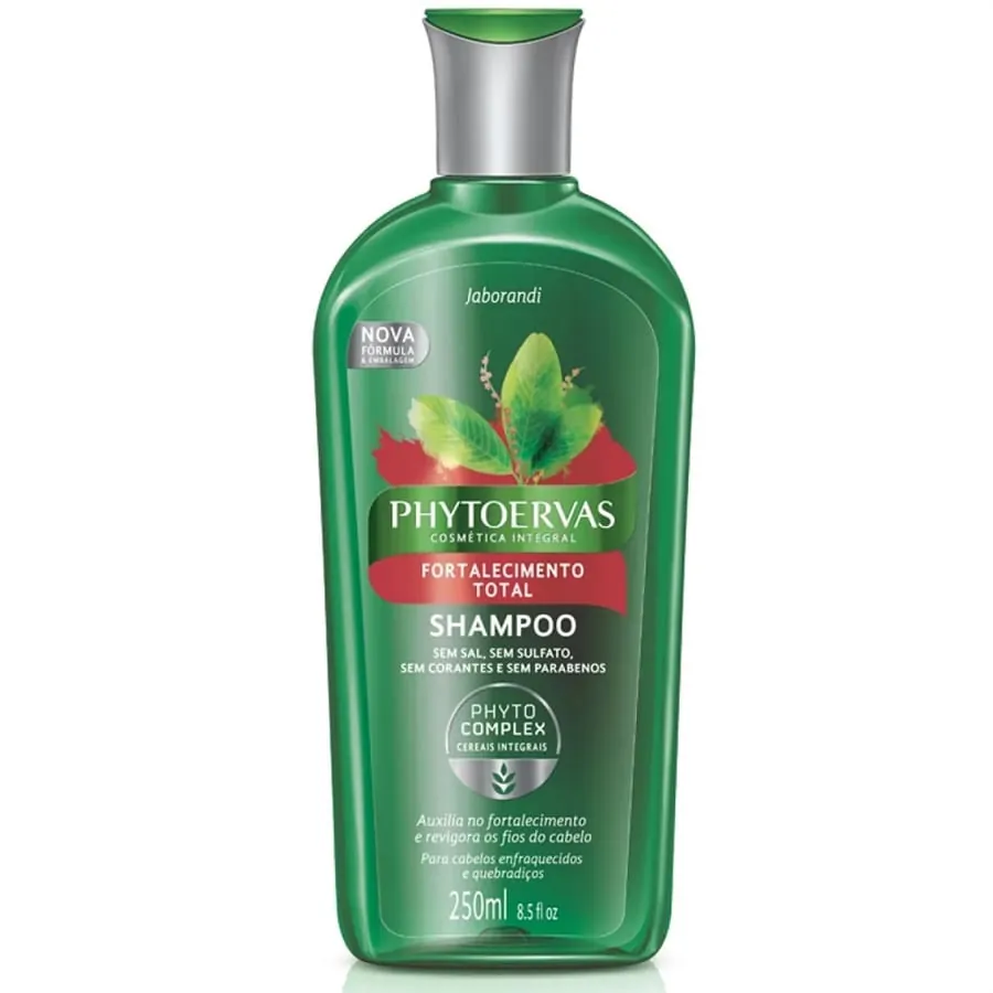 Shampoo PHYTOERVAS de Jaborandi Fortalecimento Total 250ml