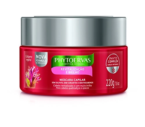 Máscara Capilar Phytoervas Revitalização E Brilho Pote 220g