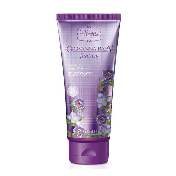 Loção Hidratante GIOVANNA BABY Peach 200ml