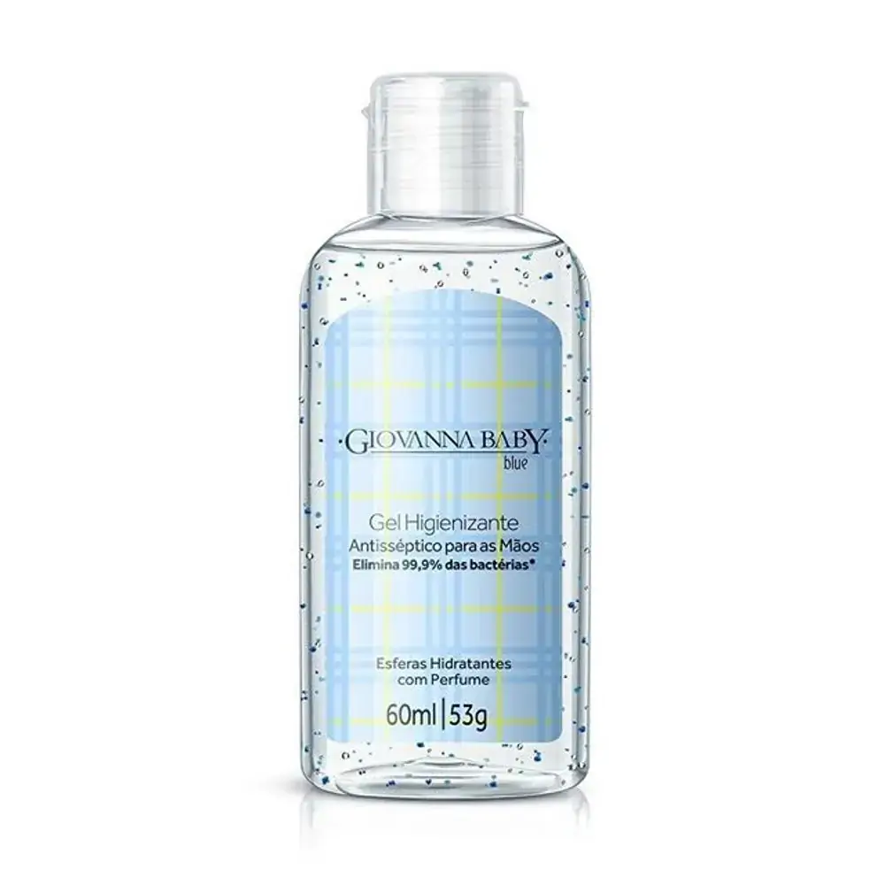 Alcool Gel Pmaos G.baby Blue 70inpm 12x60 Ml
