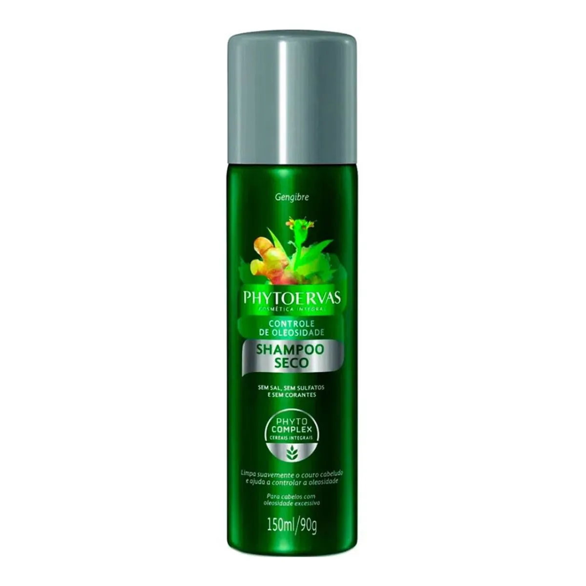 PHYTOERVAS CONTROLE DE OLEOSIDADE - SHAMPOO À SECO 150ML