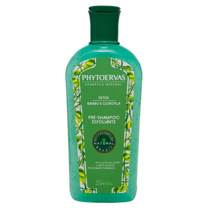 Shampoo Uso Diário Phytoervas 250ml Detox Pré Shampoo Unit