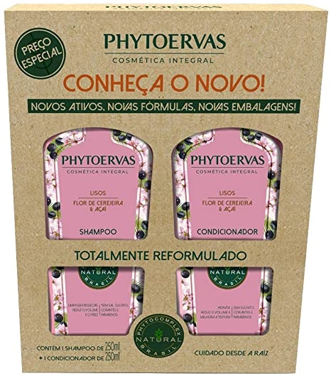 Shampoo Cond.phytoervas 250ml Lisos