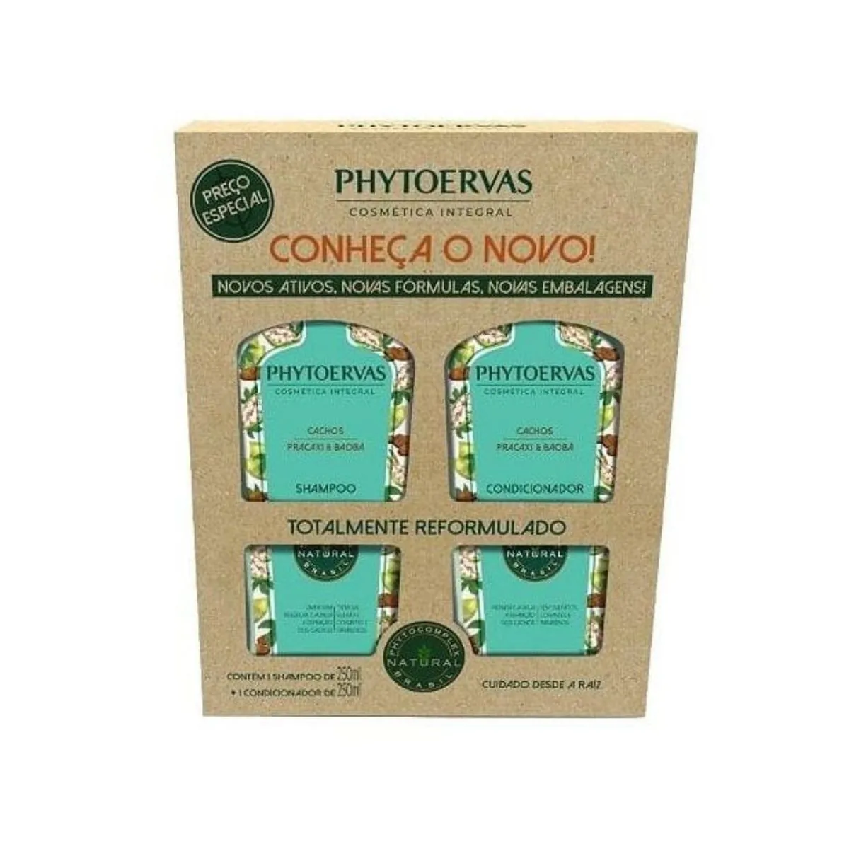 Phytoervas Kit Sh Cond Cachos