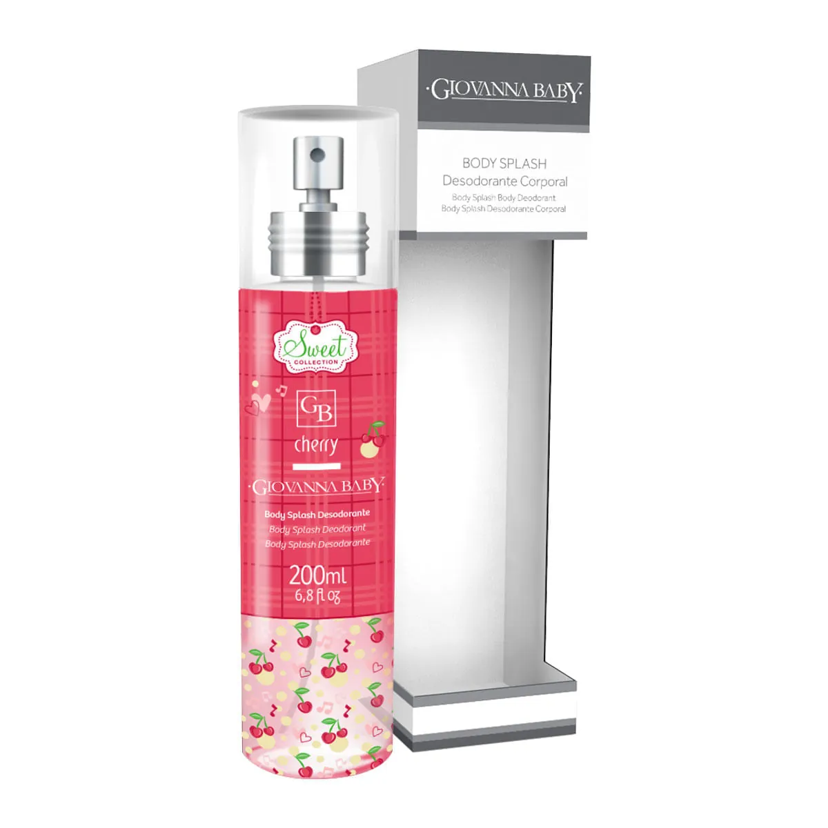 Body Splash Giovanna Baby Premium Cherry 200ml