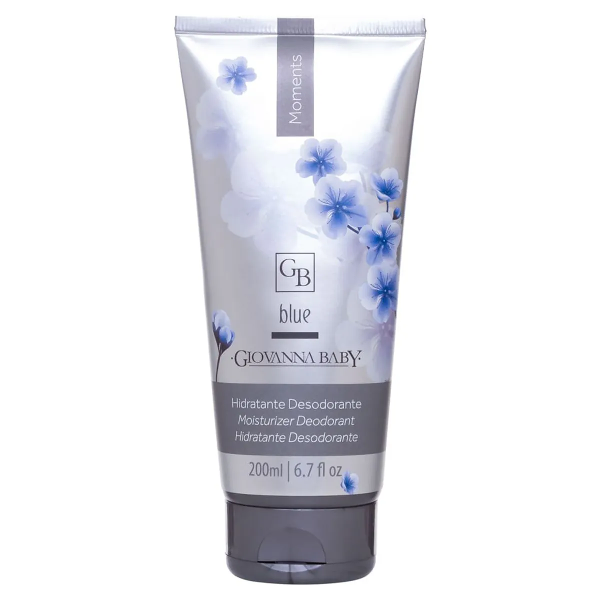 Loção Hidratante Desodorante Giovanna Baby Moments Blue 200ml
